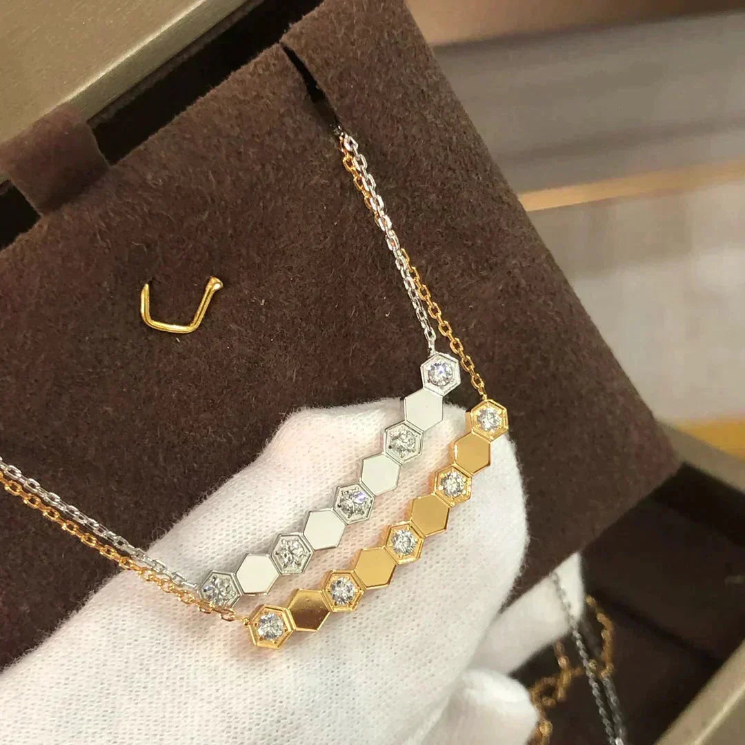 [OrnoraJewelry]BEE LOVE NECKLACE DIAMOND