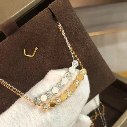 [OrnoraJewelry]BEE LOVE NECKLACE DIAMOND