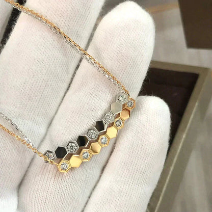 [OrnoraJewelry]BEE LOVE NECKLACE DIAMOND