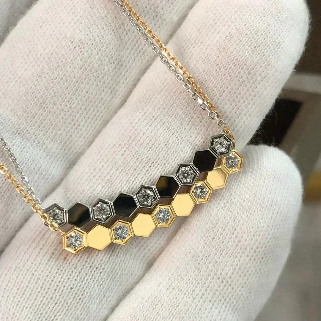 [OrnoraJewelry]BEE LOVE NECKLACE DIAMOND
