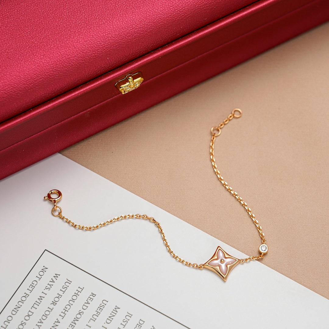[OrnoraJewelry]Ornora1 DIAMOND PINK GOLD BRACELET