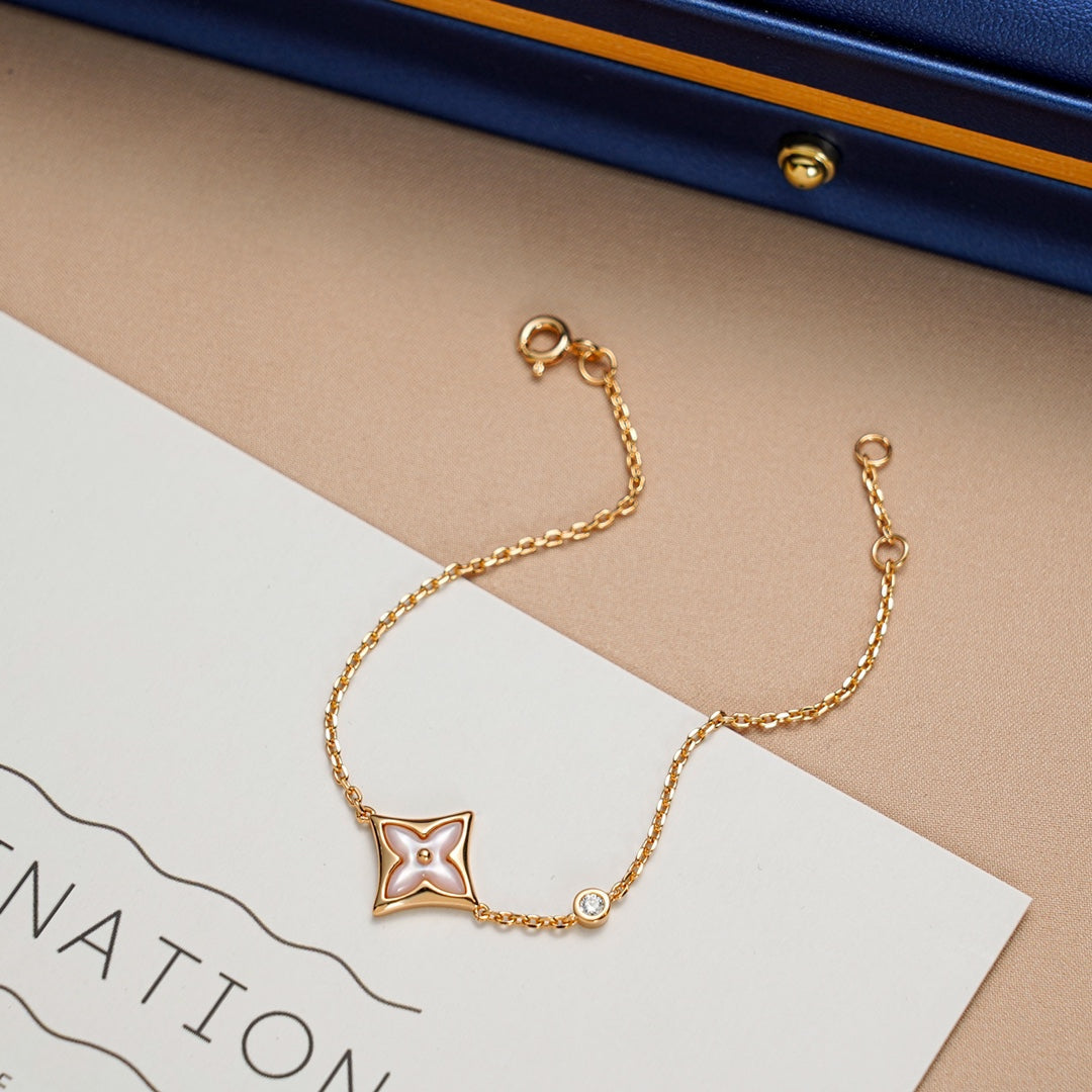 [OrnoraJewelry]Ornora1 DIAMOND PINK GOLD BRACELET
