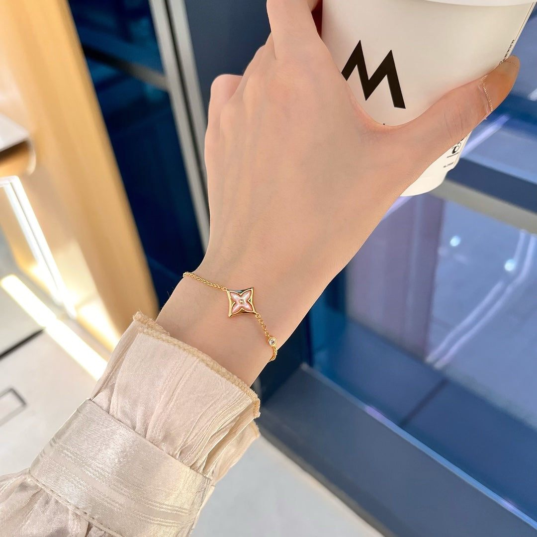 [OrnoraJewelry]Ornora1 DIAMOND PINK GOLD BRACELET