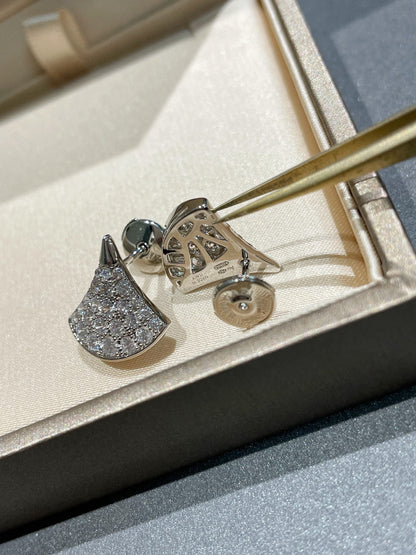 [OrnoraJewelry]DREAM STUD EARRINGS DIAMOND