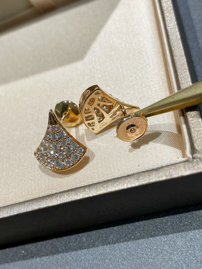 [OrnoraJewelry]DREAM STUD EARRINGS DIAMOND