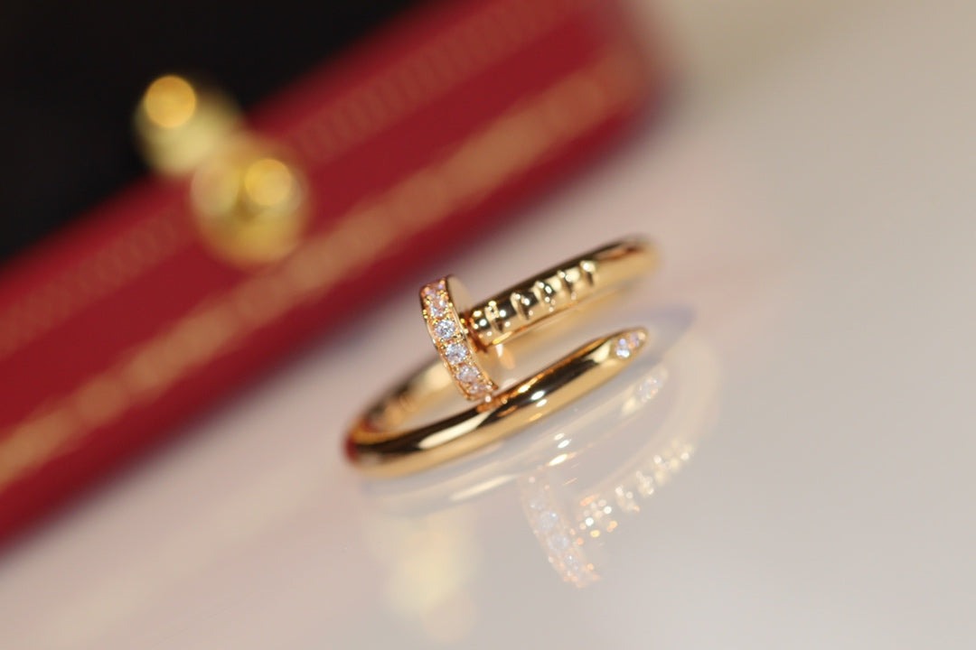 [OrnoraJewelry]JUSTE RING 2.65MM GOLD DIAMOND
