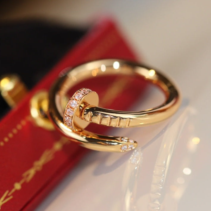 [OrnoraJewelry]JUSTE RING 2.65MM GOLD DIAMOND