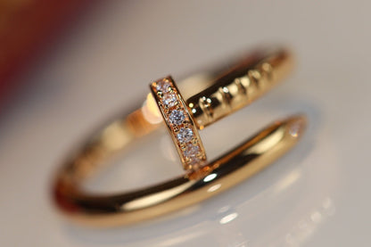 [OrnoraJewelry]JUSTE RING 2.65MM GOLD DIAMOND
