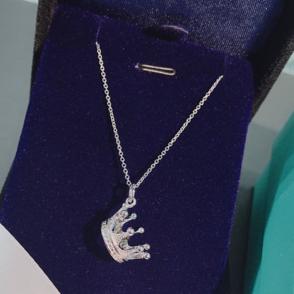 [Ornora Jewelry]CROWN PEDANT NECKLACE