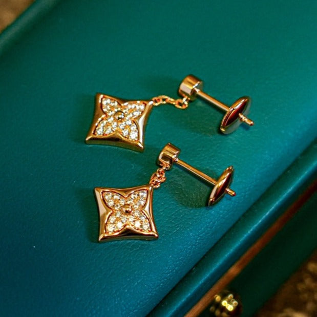 [OrnoraJewelry]OrnoraDIAMONDS EARRINGS GOLD