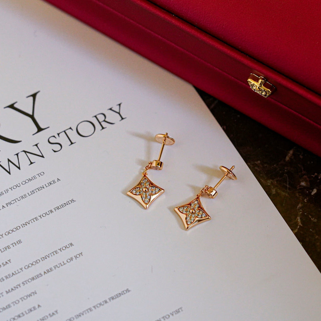 [OrnoraJewelry]OrnoraDIAMONDS EARRINGS GOLD