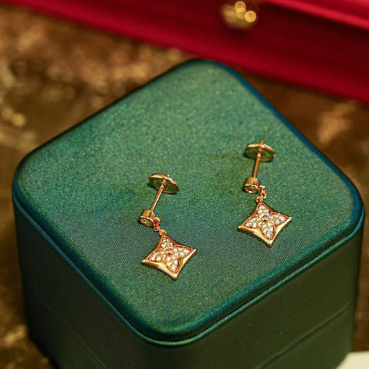 [OrnoraJewelry]OrnoraDIAMONDS EARRINGS GOLD