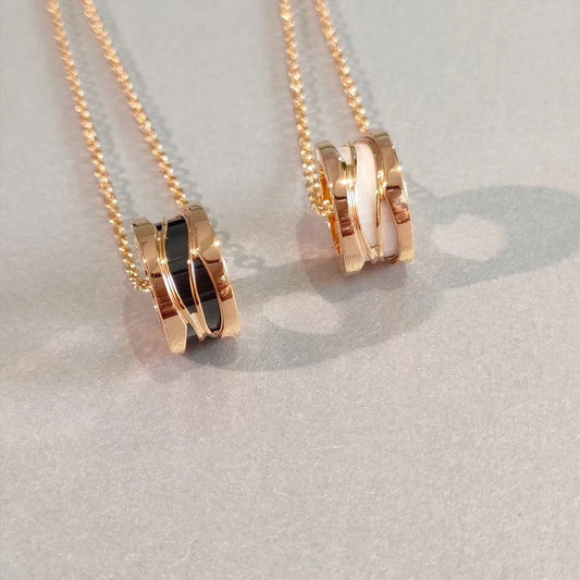 [OrnoraJewelry]ZERO 1 NECKLACE PINK GOLD
