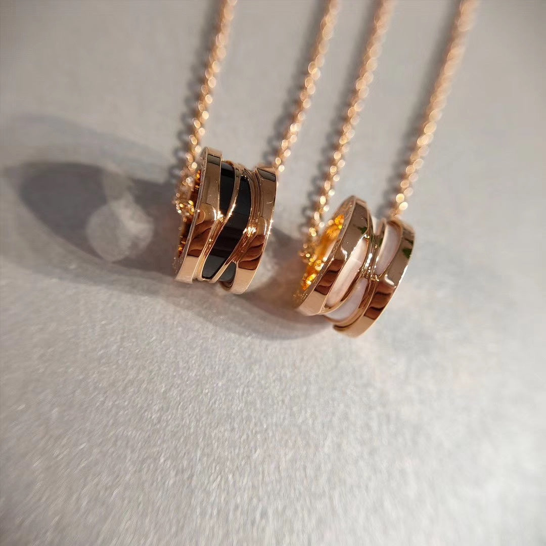 [OrnoraJewelry]ZERO 1 NECKLACE PINK GOLD