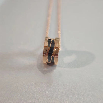 [OrnoraJewelry]ZERO 1 NECKLACE PINK GOLD