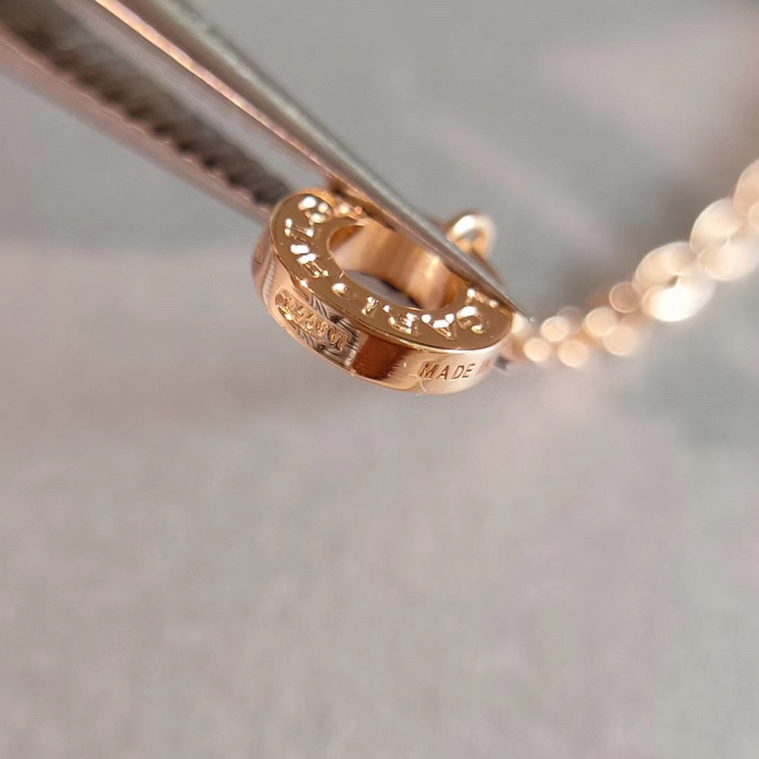 [OrnoraJewelry]ZERO 1 NECKLACE PINK GOLD