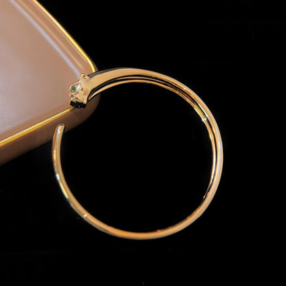 [OrnoraJewelry]PANTHERE GOLD OPEN BRACELET
