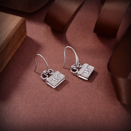 [OrnoraJewelry]KELLY DIAMOND EARRINGS