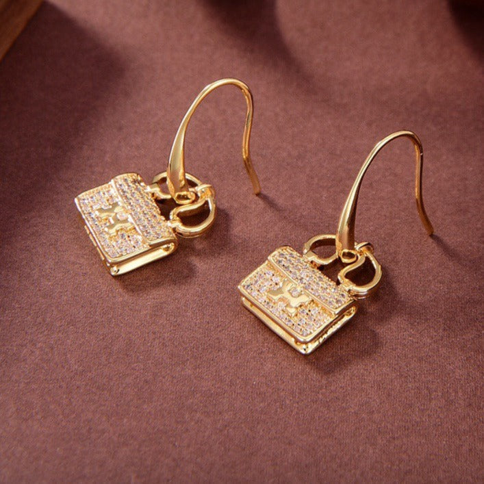 [OrnoraJewelry]KELLY DIAMOND EARRINGS