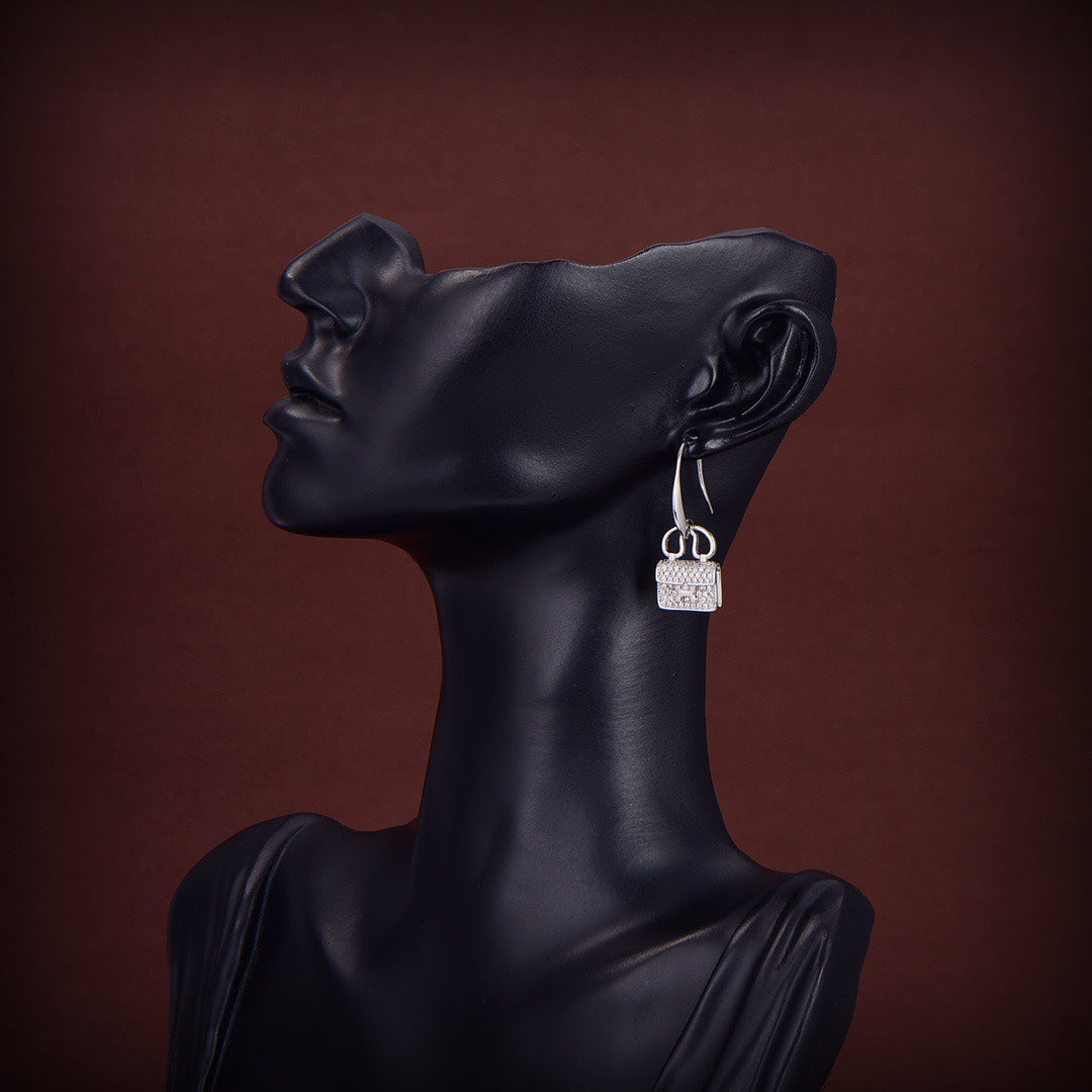 [OrnoraJewelry]KELLY DIAMOND EARRINGS