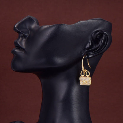 [OrnoraJewelry]KELLY DIAMOND EARRINGS