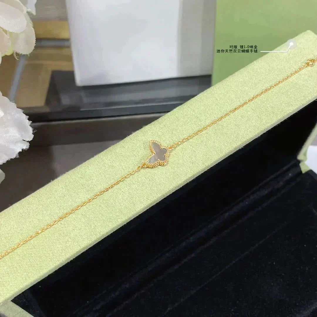 [OrnoraJewelry]BUTTERFLY DARK MOP BUTTERFLY BRACELET