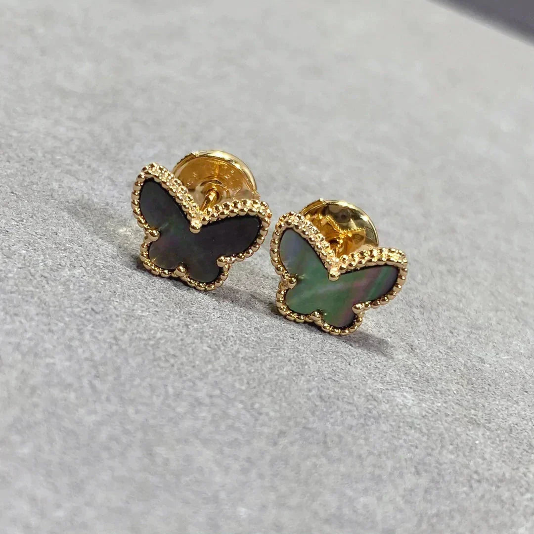 [OrnoraJewelry]BUTTERFLY DARK MOP  EARRINGS