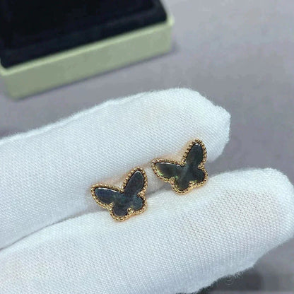 [OrnoraJewelry]BUTTERFLY DARK MOP  EARRINGS