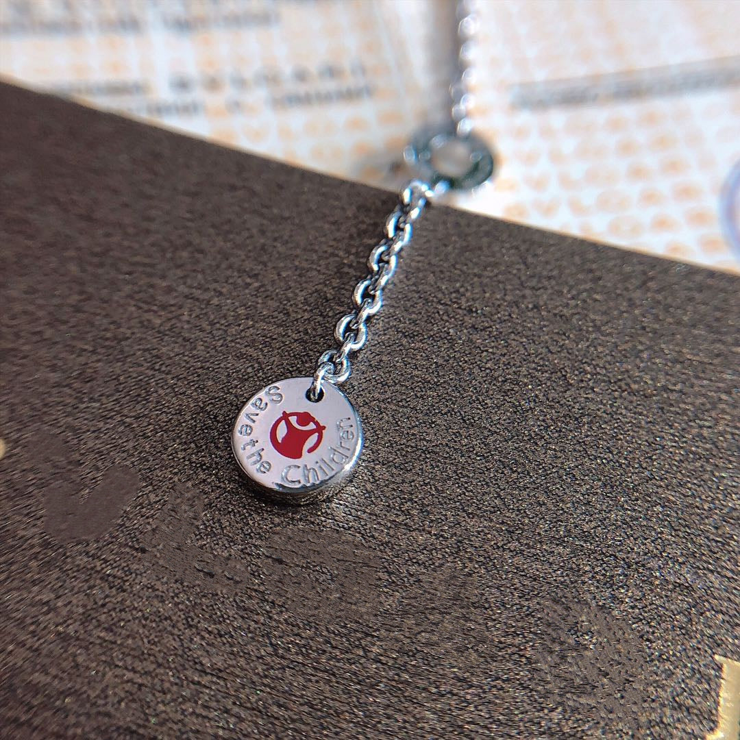 [OrnoraJewelry]ZERO 1 BLACK CERAMIC SILVER NECKLACE