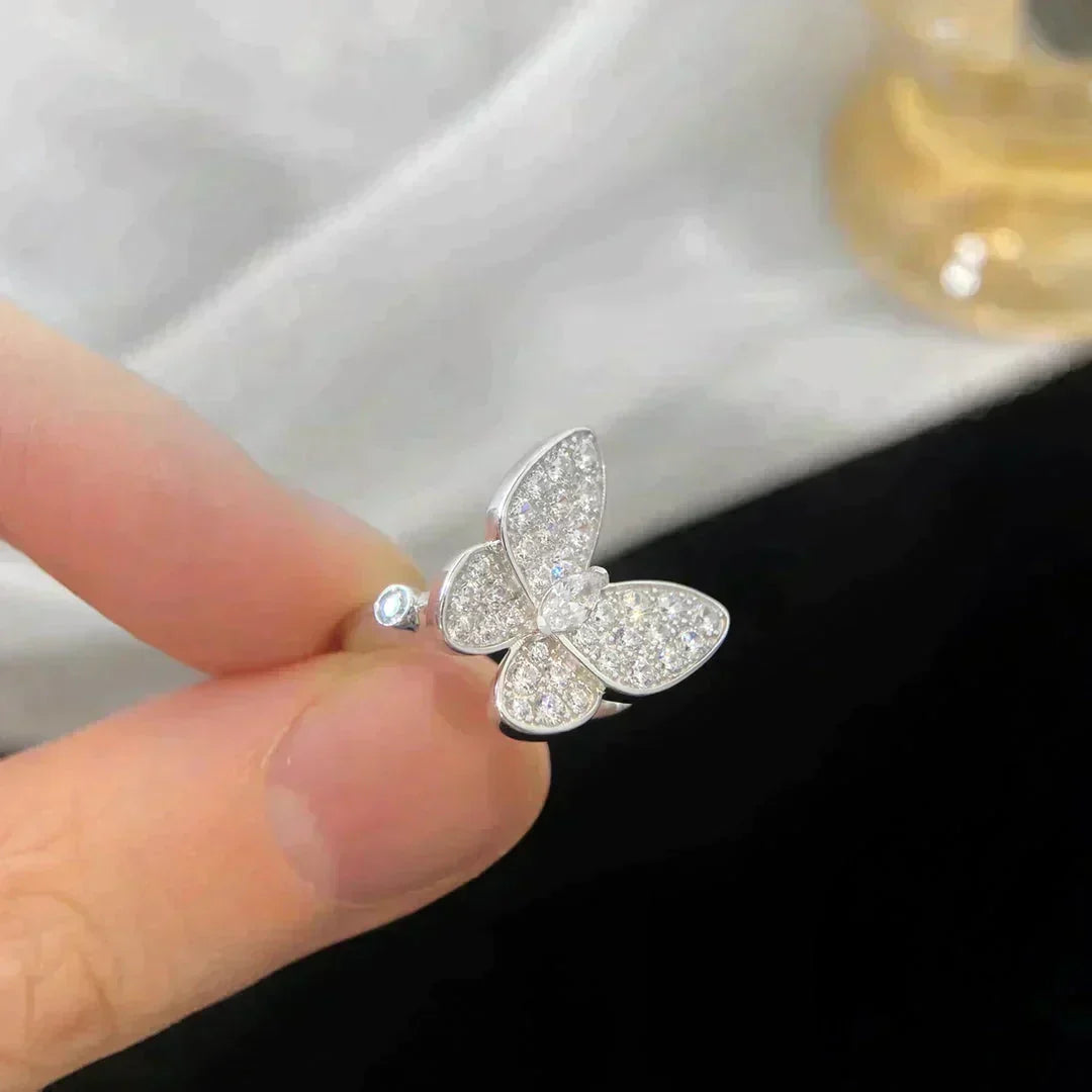 [OrnoraJewelry]BUTTERFLY DIAMOND RING