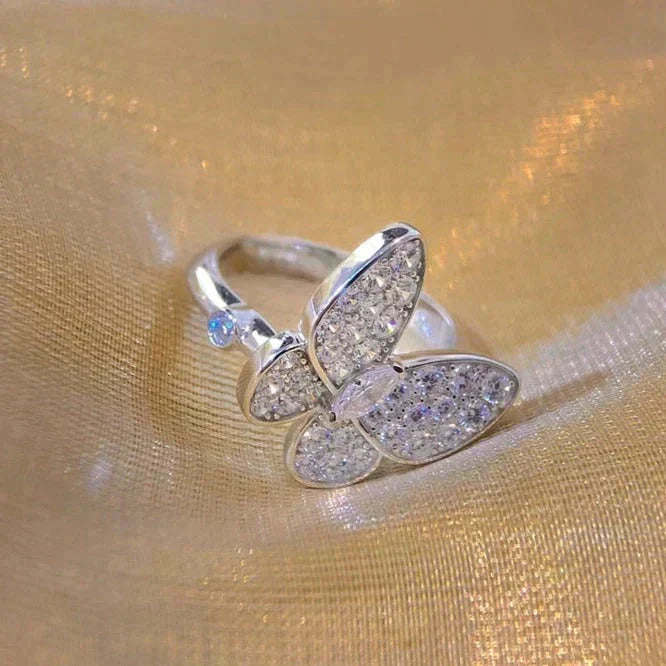 [OrnoraJewelry]BUTTERFLY DIAMOND RING