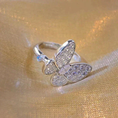 [OrnoraJewelry]BUTTERFLY DIAMOND RING