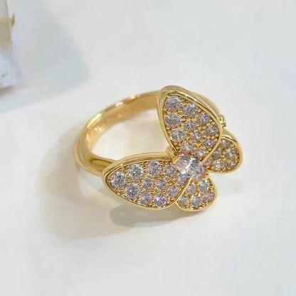 [OrnoraJewelry]BUTTERFLY DIAMOND RING