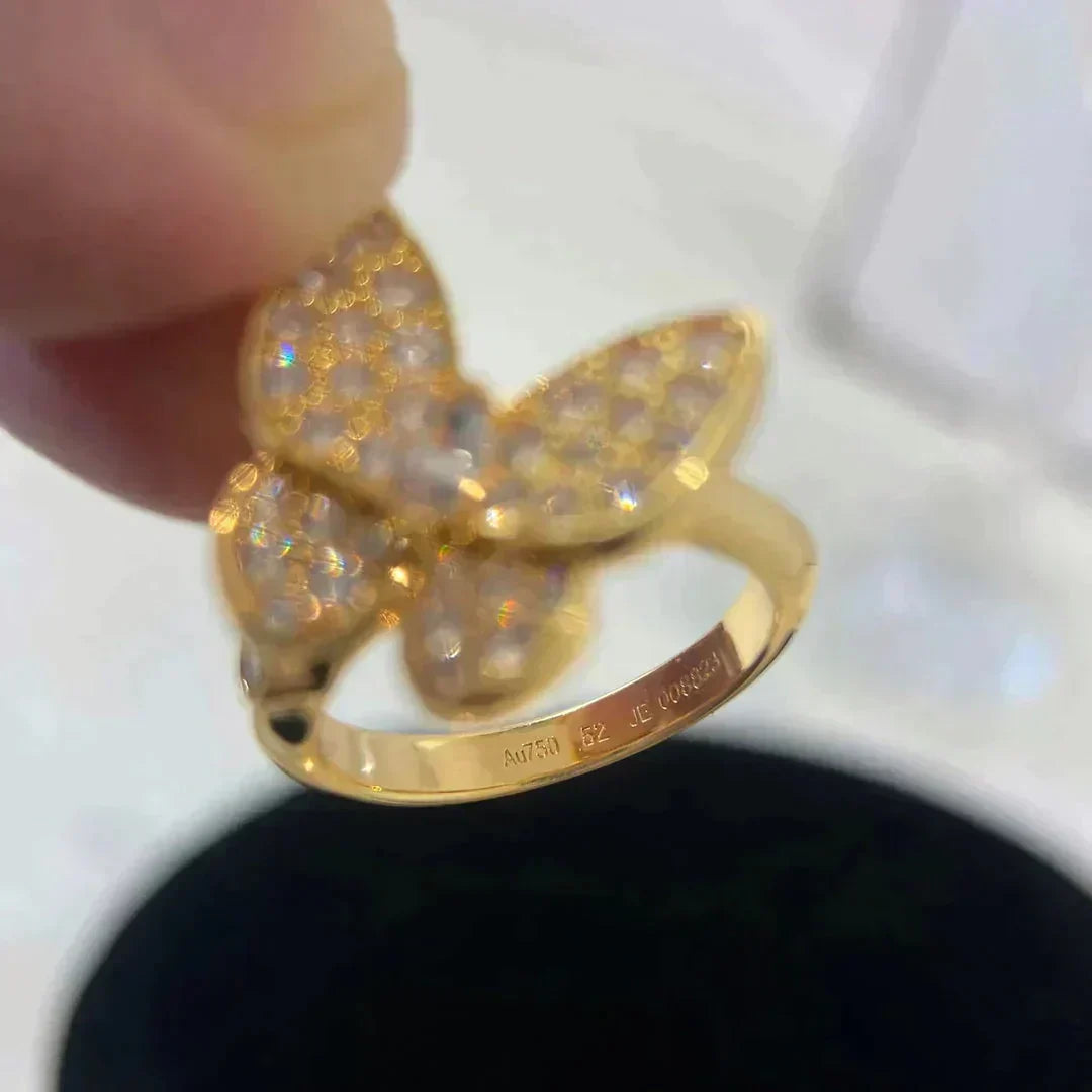 [OrnoraJewelry]BUTTERFLY DIAMOND RING