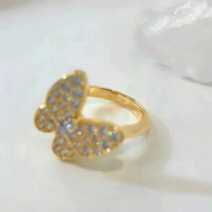 [OrnoraJewelry]BUTTERFLY DIAMOND RING