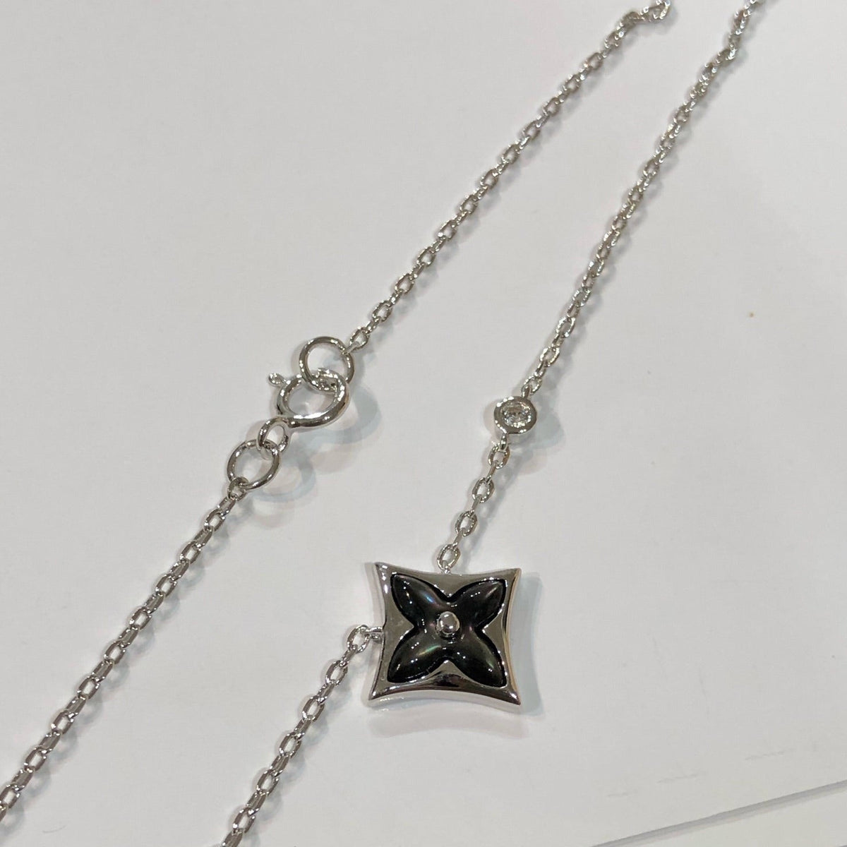 [OrnoraJewelry]OrnoraBLACK MOP NECKLACE