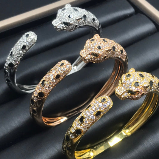 [OrnoraJewelry]PANTHERE BIG BRACELET DIAMONDS