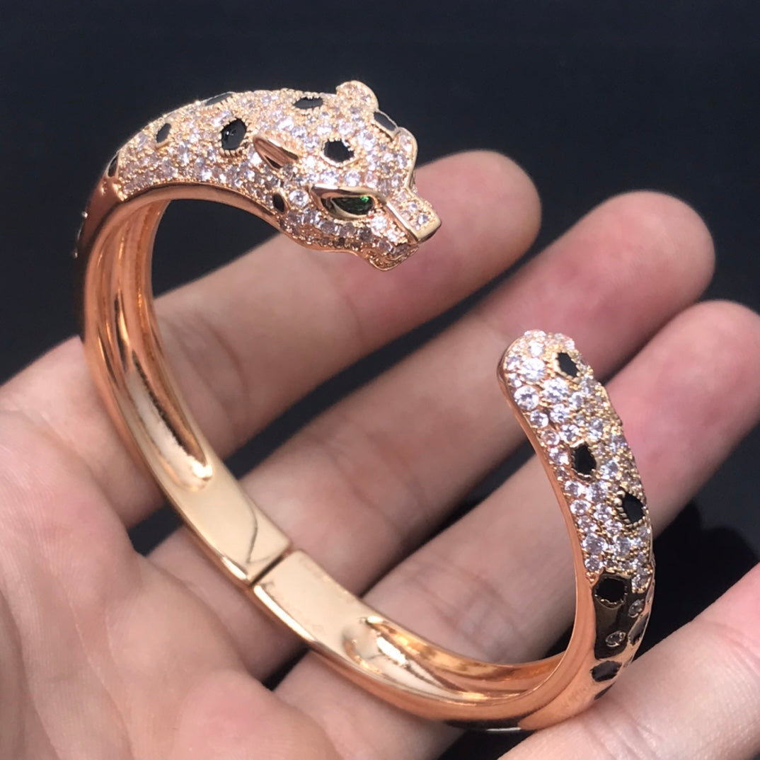 [OrnoraJewelry]PANTHERE BIG BRACELET DIAMONDS