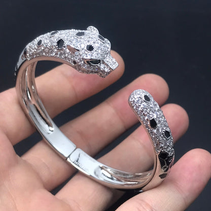 [OrnoraJewelry]PANTHERE BIG BRACELET DIAMONDS