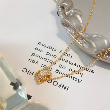 [OrnoraJewelry]PERLEE DIAMOND NECKLACE