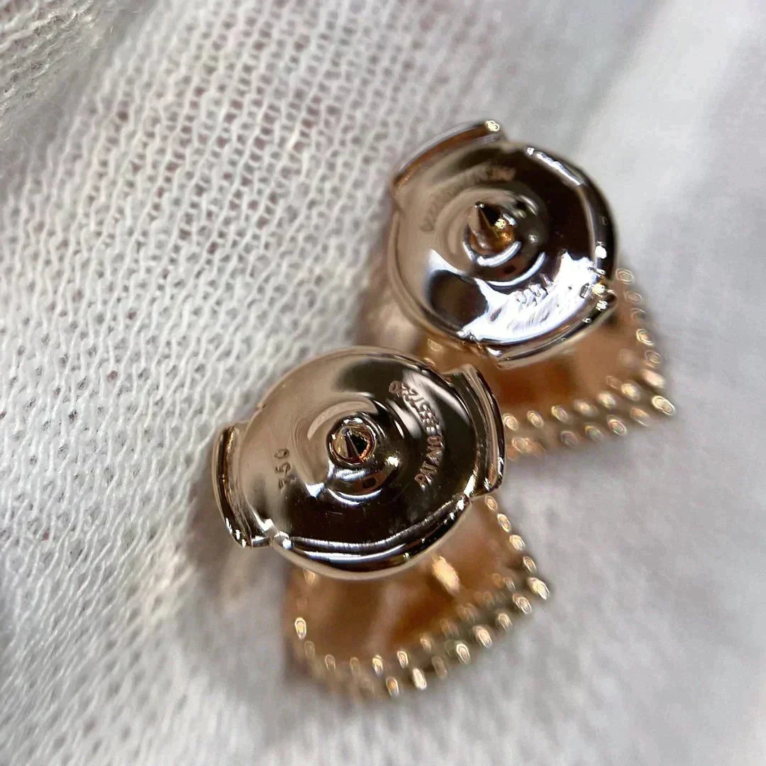 [OrnoraJewelry]HEART CARNELIAN STUD EARRINGS