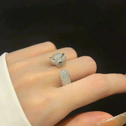 [OrnoraJewelry]PANTHERE 5.5MM ALL DIAMOND RING