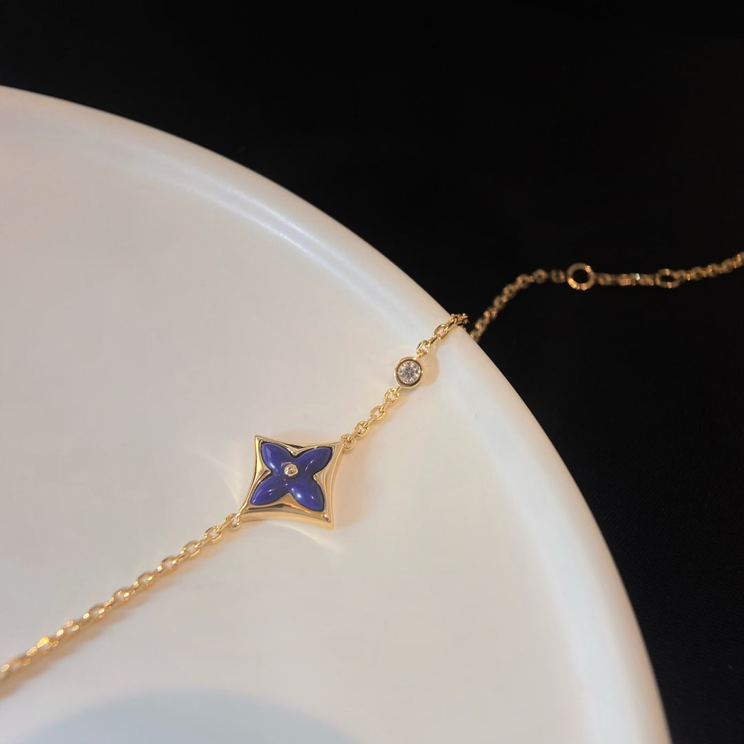 [OrnoraJewelry]COLOR OrnoraPINK GOLD DIAMOND BRACELET