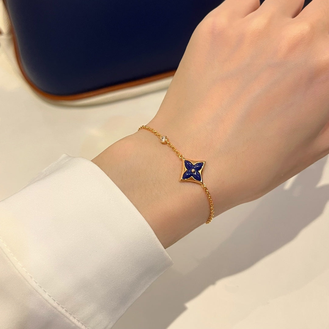 [OrnoraJewelry]COLOR OrnoraPINK GOLD DIAMOND BRACELET