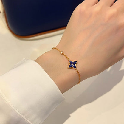 [OrnoraJewelry]COLOR OrnoraPINK GOLD DIAMOND BRACELET