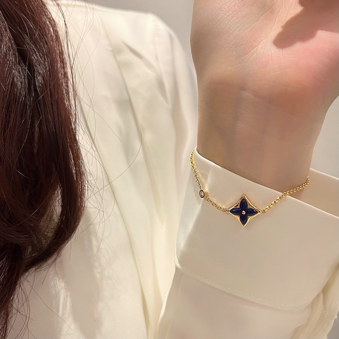 [OrnoraJewelry]COLOR OrnoraPINK GOLD DIAMOND BRACELET