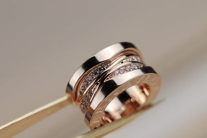 [OrnoraJewelry]ZERO 1 PINK GOLD DIAMOND NECKLACE