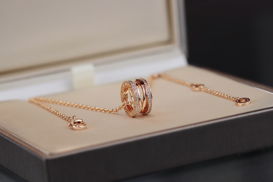 [OrnoraJewelry]ZERO 1 PINK GOLD NECKLACE