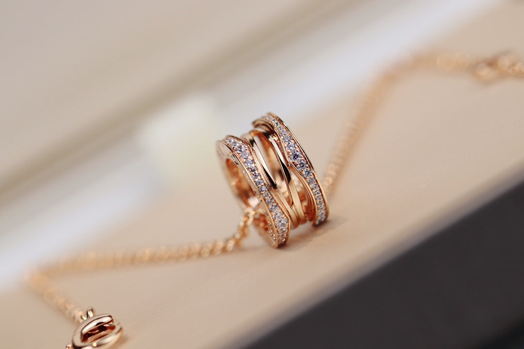 [OrnoraJewelry]ZERO 1 PINK GOLD NECKLACE