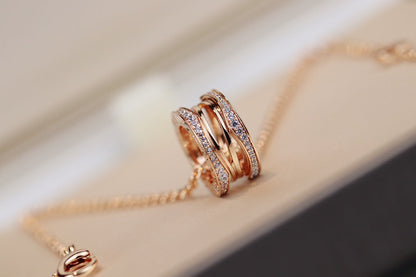[OrnoraJewelry]ZERO 1 PINK GOLD NECKLACE